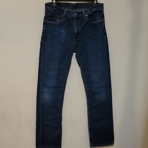 Levi's Dark Blue Slim Straight Jeans